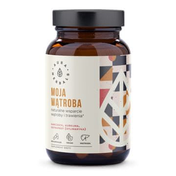 Aura Herbals Moja jetra Artičoka Kurkuma Sikavica 60 kapsula