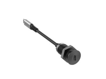 Vivolink PROUSBCMF0.3 SOCKET-B USB C kabel 0,3 m USB 3.2 Gen 2 crne boje