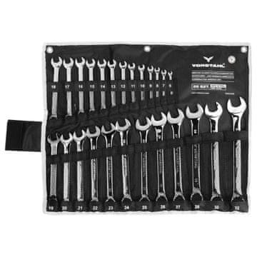 SET OBALOŽNIH KLJUČEVA CrV čelik 25 kom 6-32 mm