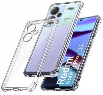 Prozirna oklopna futrola za Xiaomi Redmi Note 13 PRO Plus 5G, otporna na udarce