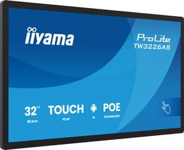 iiyama TW3226AS-B3P 31,5" Kiosk s dodirnim zaslonom Android Wi-Fi FHD 24/7