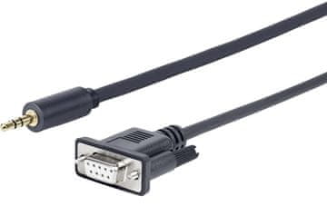 Vivolink PROMJDSUB9-25 paralelni kabel crne boje 25 m 3,5 mm D-Sub (DB-9)