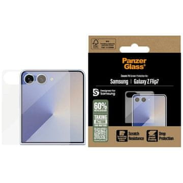 PanzerGlass Kaljeno staklo za Galaxy Z Flip7 - Classic Fit, 9H IPS zaštita