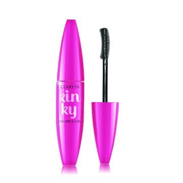 Claresa KINKY Maskara za gušćenje i uvijanje - br. 01 Tamno crna 12 ml
