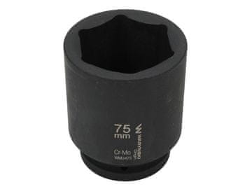 Udarni nasadni ključ, šesterokutni 1" vrlo dugi 75 mm CrMo d.125 mm, Waryński