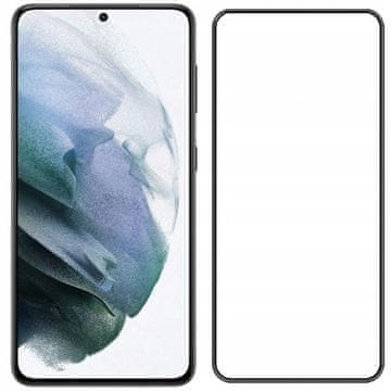Kaljeno staklo za Samsung Galaxy S21 preko cijelog zaslona, full glass 5D, 9H