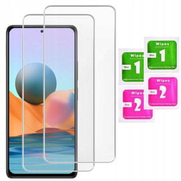 2x kaljeno staklo za Xiaomi Redmi Note 1 PRO zaštitno staklo 9H | pakiranje od 2 komada