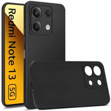 Silikonska mat maska za Xiaomi Redmi Note 13 5G + staklo