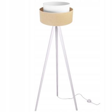 GH PODNA LAMPA TRONOŽAC DRVENI ABAŽUR 45CM TORTA