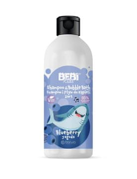 BARWA Bebi dječji šampon i tekućina za kupanje 2 u 1 - bobičasto voće 500 ml