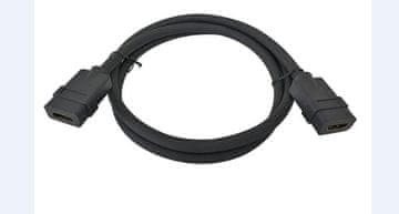 Vivolink PROHDMIFHDMIF HDMI kabel 2 m HDMI tip A (standardni) crni