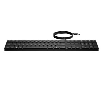 HP žičana USB membranska tipkovnica pune veličine crna uredska