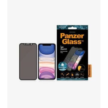 PanzerGlass Kaljeno staklo za iPhone XR Privacy Case Friendly crna