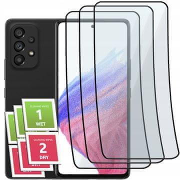 3x hibridno staklo ZA Samsung A53 5G A52 A52s cijeli ekran keramičko 9D