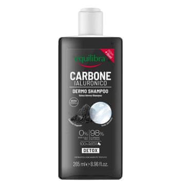 Beauty Formulas Equilibra Carbone Detox pročišćavajući šampon s aktivnim ugljenom 265 ml