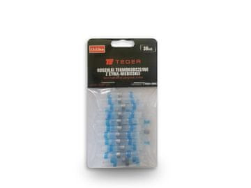 EG Set termoskupljajućih cijevi s limom 1,5-2,5 mm, plave boje,