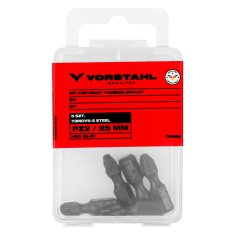 PZ torzijski udarni svrdlo 73MOV5-2 ČELIK (pakiranje od 5) KVALITETNI PZ3x25mm