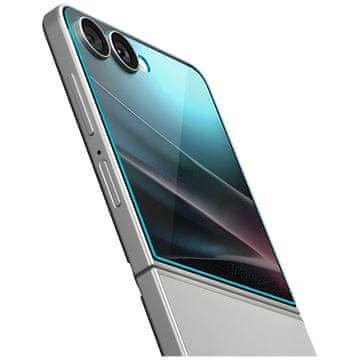 Spigen Kaljeno staklo za Galaxy Z Flip7 9H, 2 kom, jednostavna instalacija, tvrdi okvir