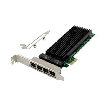 MicroConnect MC-PCIEX1-82576-Q PCIe x1 četverostruka RJ45 mrežna kartica