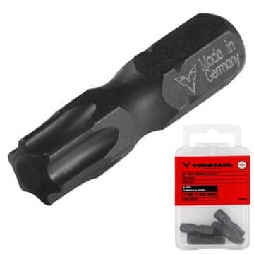 Set TORX torzijski-udarnih udarnih bitova, 5 kom. T30 x 25 mm,
