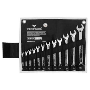 Set kombiniranih ključeva od CrV čelika (set od 12) 6 - 22 mm