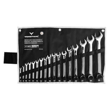 Set kombiniranih ključeva od CrV čelika (set od 17) 6 - 32 mm
