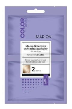 Marion Color Esperto ljubičasta maska za hlađenje kose - obojena plava 20 ml x 2