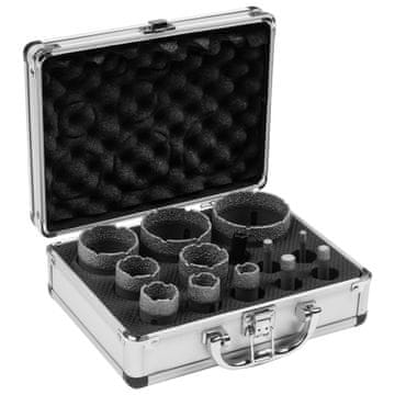 Set dijamantnih rupnih pila za lemljenje pod vakuumom M14 (set od 12) 6-68 mm