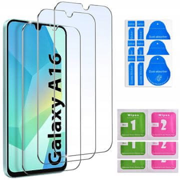 3x kaljeno staklo za Samsung Galaxy A16 5G zaštitna folija za ekran, set od 3 komada