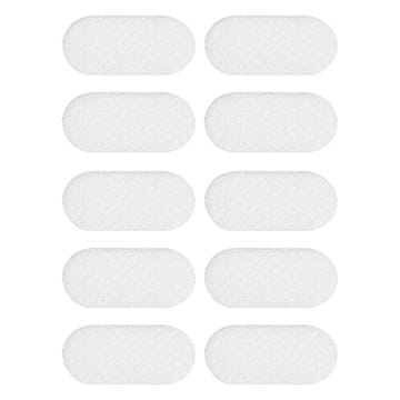 Samoljepljivi filcani jastučići, bijeli (set od 10) 20x44mm