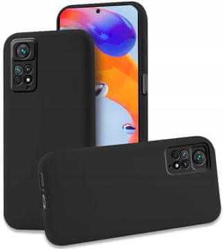 Futrola za Xiaomi Redmi Note 11 Pro 4G / 5G / 12 Pro 4G Crna, Tanka, Silikonska