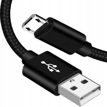 Ojačani micro USB kabel za brzo punjenje QC 3.0 microUSB za brzo punjenje