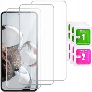 3x kaljeno staklo ZA Xiaomi 12T / 12T PRO zaštitno staklo za ekran 9H 3 kom