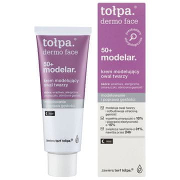 Dermo Face Modelar 50+ noćna krema za modeliranje ovalnog dijela lica 40 ml