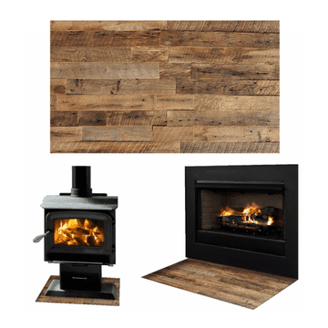 STAKLO ZA KAMIN KALJENO STAKLO DIMENZIJE PODNOŽJA 80x52cm GRAFIKA PARKET