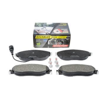 Prednje kočione pločice Seat Alhambra (710, 711); VW CC B7, Passat, Sharan