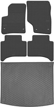 Komplet gumenih tepiha za automobil i prostirke za prtljažnik za VW Touareg I od 2002.-2010.
