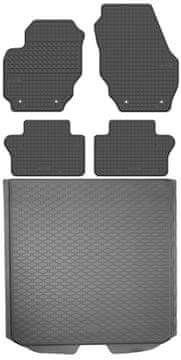 Volvo V70 karavan od 2007-2016. Set - gumeni tepisi za automobil i tepih za prtljažnik