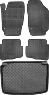 Skoda Fabia I Hatchback od 1999-2007. Set - gumeni podmetači za automobil + prostirka za prtljažnik