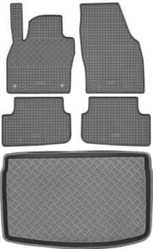 Audi A1 II GB Hatchback od 2018. set - gumeni podmetači za automobil + prostirka za prtljažnik