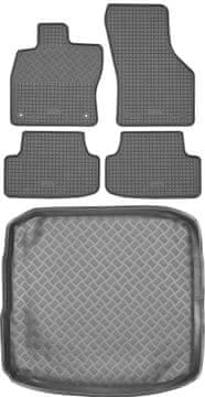 Audi A3 III 8V Sedan od 2013-2020. set - gumeni podmetači za automobil + prostirka za prtljažnik