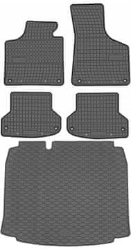 Audi A3 II 8P Sportback od 2004-2013. Komplet - gumeni podmetači za automobil + podloga za prtljažnik