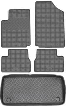 Citroen C2 I Hatchback od 2002-2009. Set - gumeni podmetači za automobil + tepih za prtljažnik