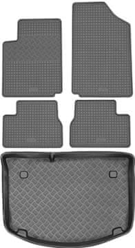 Citroen C3 I Hatchback od 2002-2010. Set - gumeni podmetači za automobil + tepih za prtljažnik
