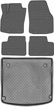 Opel Astra III H karavan od 2004-2014. set - gumene prostirke za automobil + tepih za prtljažnik