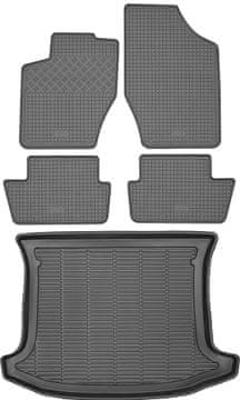 Peugeot 308 I Karavan od 2007. do 2013. SET - gumene autotepihe + prostirka za prtljažnik