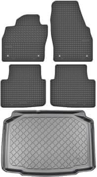 Škoda Kamiq SUV od 09.2019. Set - gumene automobilske tepihe + prostirač za prtljažnik