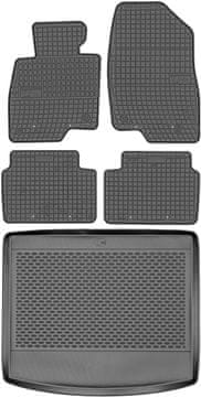 Mazda 3 II Hatchback od 2013-2018. Set: gumene prostirke za automobil + prostirka za prtljažnik