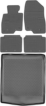 Mazda 6 III Sedan od 2012. Set - gumene prostirke za automobil + prostirka za prtljažnik