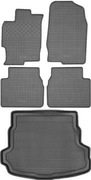 Mazda 6 II Hatchback od 2008-2013 god. SET - gumeni podmetači za automobil + podloga za prtljažnik